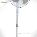 Household cheap price 16 inch energy saving pedestal fan decorative noiseless 450mm cross base pedestal fans